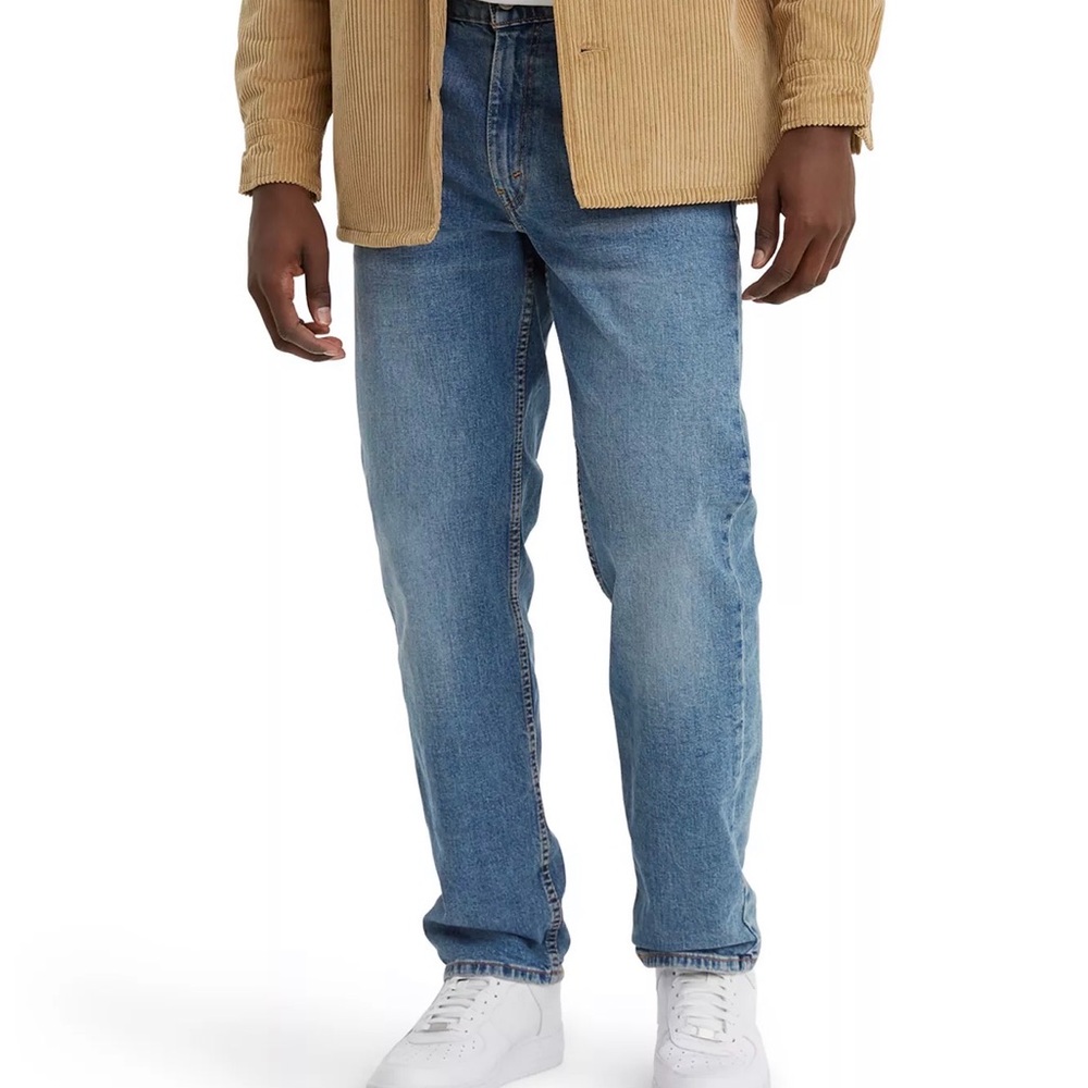 Levi's 550 38x30 Relaxed Fit Jeans in Light Blue